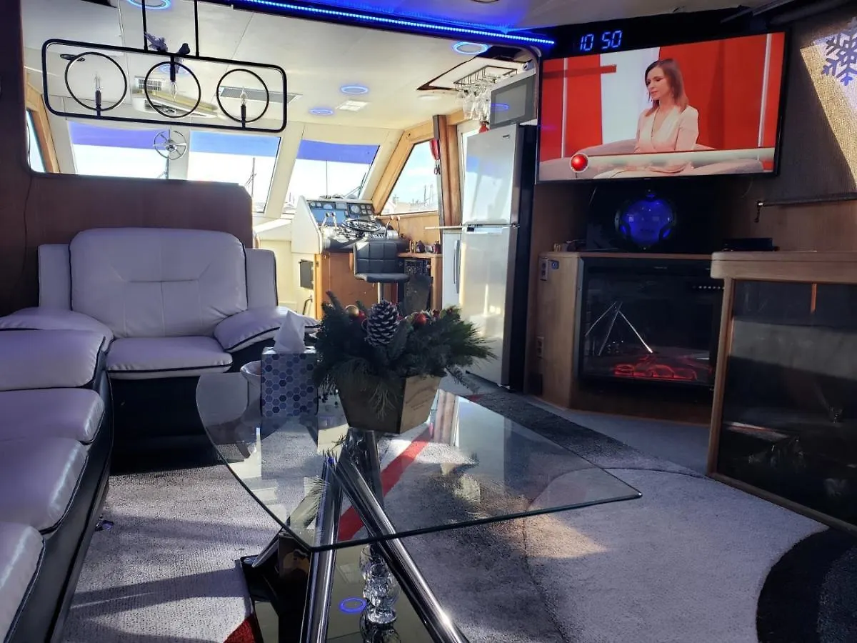 Hotel na wodzie Cozy Condo Ocean 3Xdeck Yacht Nowy Jork